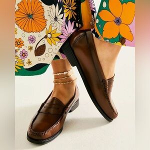 G.H. Bass Women’s Whitney Weejun Loafer in Wine color